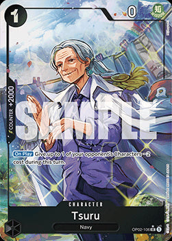 Tsuru (OP02-106) (V.3)⁣ - The Best⁣ (Uncommon)⁣ [OP02-106]