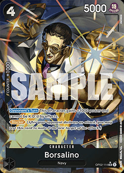 Borsalino (OP02-114) (V.2)⁣ - The Best⁣ (Alternate Art)⁣ [OP02-114]