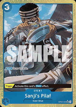 Sanji's Pilaf (OP03-056) (V.4)⁣ - The Best⁣ (Alternate Art)⁣ [OP03-056]