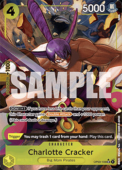 Charlotte Cracker (OP03-108) (V.2)⁣ - The Best⁣ (Alternate Art)⁣ [OP03-108]