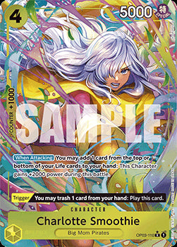 Charlotte Smoothie (OP03-110) (V.4)⁣ - The Best⁣ (Alternate Art)⁣ [OP03-110]