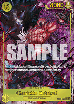 Charlotte Katakuri (OP03-123) (V.2)⁣ - The Best⁣ (Alternate Art)⁣ [OP03-123]