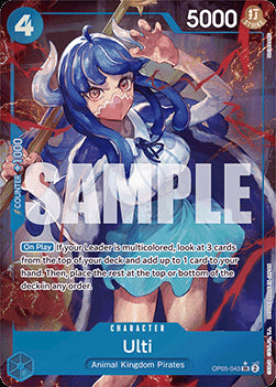 Ulti (OP05-043) (V.2) - The Best (Alternate Art) [PRB01-OP05-043]