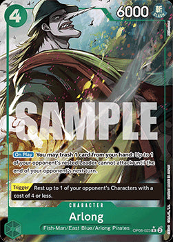 Arlong (OP06-023) (V.3)⁣ - The Best⁣ (Rare)⁣ [OP06-023]