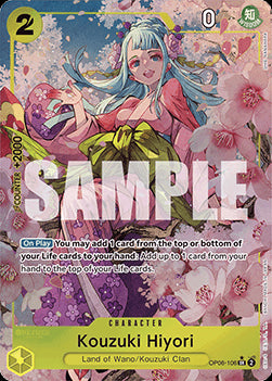 Kouzuki Hiyori (OP06-106) (V.2)⁣ - The Best⁣ (Alternate Art)⁣ [OP06-106]