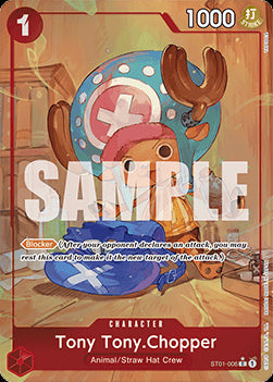 Tony Tony.Chopper (ST01-006) (V.4)⁣ - The Best⁣ (Alternate Art)⁣ [ST01-006]