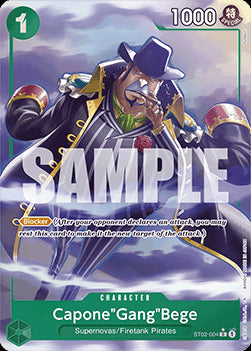 Capone"Gang"Bege (ST02-004) (V.4)⁣ - The Best⁣ (Alternate Art)⁣ [ST02-004]