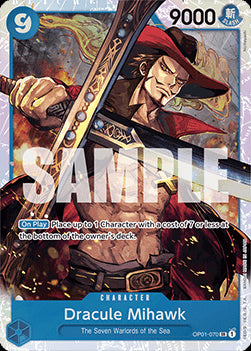 Dracule Mihawk (OP01-070) (V.1)⁣ - The Best⁣ (Super Rare)⁣ [OP01-070]
