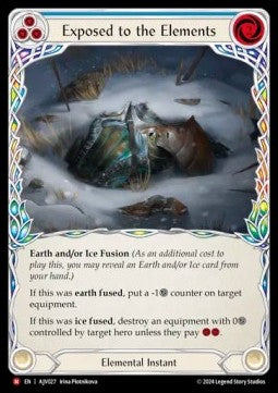 Exposed to the Elements (Regular) - Armory Deck Origins: Jarl Vetreidi (Majestic) [AJV-027]