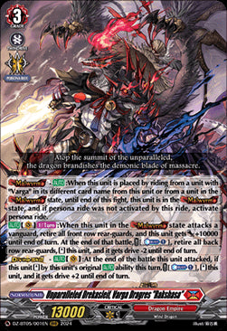 Unparalleled Drekasleif, Varga Dragres "Rakshasa" [D-Format] (V.1 - Triple Rare)⁣ - Omniscient Awakening⁣ (Triple Rare)⁣ [001]