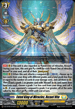 Fated King of Miracles, Rezael Vita [D-Format] (V.1 - Triple Rare)⁣ - Omniscient Awakening⁣ (Triple Rare)⁣ [010]