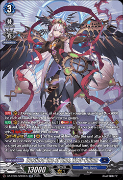 Destined One of Time, Liael=Odium [D-Format] (V.4 - Silver Rare)⁣ - Omniscient Awakening⁣ (Silver Rare)⁣ [SR09]