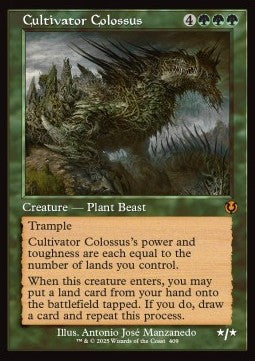 Cultivator Colossus (V.2) - Innistrad Remastered: Extras (Mythic) [XINR-409]