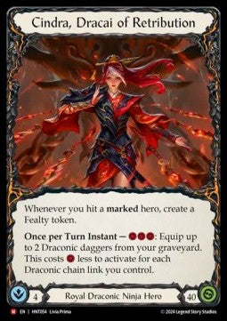 Cindra, Dracai of Retribution (Regular)⁣ - The Hunted⁣ (Majestic)⁣ [054]