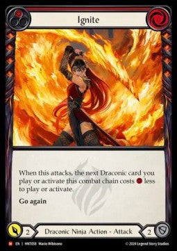 Ignite (Rainbow Foil)⁣ - The Hunted⁣ (Majestic)⁣ [058]