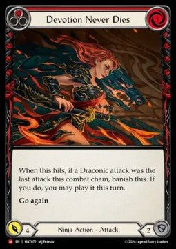 Devotion Never Dies (Rainbow Foil)⁣ - The Hunted⁣ (Majestic)⁣ [072]