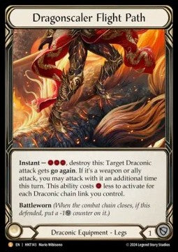 Dragonscaler Flight Path (Rainbow Foil)⁣ - The Hunted⁣ (Legendary)⁣ [143]