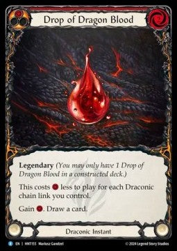 Drop of Dragon Blood (Rainbow Foil)⁣ - The Hunted⁣ (Rare)⁣ [155]