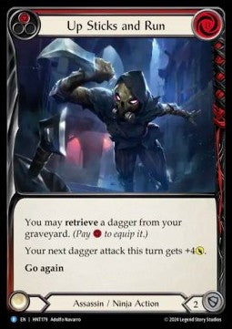 Up Sticks and Run (Red) (Regular)⁣ - The Hunted⁣ (Rare)⁣ [179]