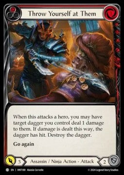 Throw Yourself at Them (Red) (Regular)⁣ - The Hunted⁣ (Common)⁣ [188]