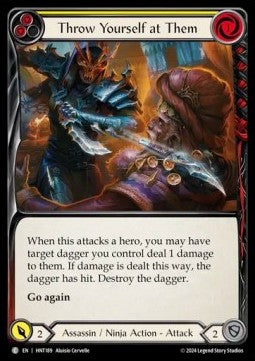 Throw Yourself at Them (Yellow) (Regular)⁣ - The Hunted⁣ (Common)⁣ [189]