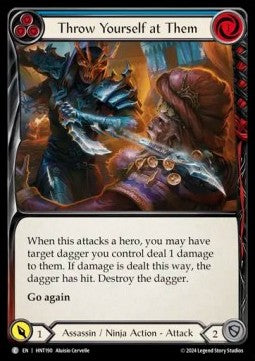 Throw Yourself at Them (Blue) (Regular)⁣ - The Hunted⁣ (Common)⁣ [190]