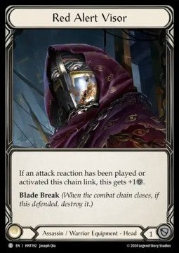 Red Alert Visor (Cold Foil)⁣ - The Hunted⁣ (Common)⁣ [192]