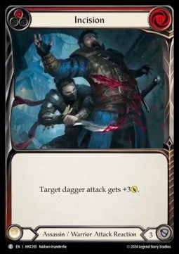 Incision (Red) (Rainbow Foil)⁣ - The Hunted⁣ (Common)⁣ [205]