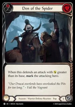 Den of the Spider (Rainbow Foil)⁣ - The Hunted⁣ (Common)⁣ [214]