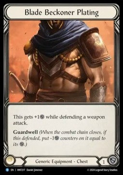 Blade Beckoner Plating (Cold Foil)⁣ - The Hunted⁣ (Rare)⁣ [217]