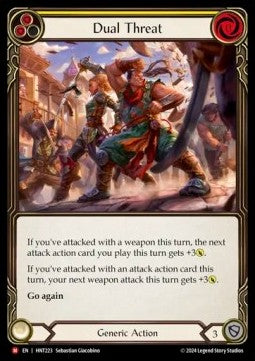 Dual Threat (Rainbow Foil)⁣ - The Hunted⁣ (Majestic)⁣ [223]