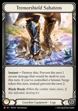 Tremorshield Sabatons (Cold Foil)⁣ - The Hunted⁣ (Majestic)⁣ [247]