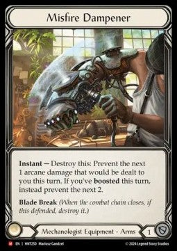 Misfire Dampener (Cold Foil)⁣ - The Hunted⁣ (Majestic)⁣ [250]