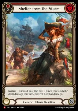 Shelter from the Storm (Extended Art Rainbow Foil)⁣ - The Hunted⁣ (Majestic)⁣ [222]