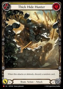 Thick Hide Hunter (Extended Art Rainbow Foil)⁣ - The Hunted⁣ (Majestic)⁣ [246]