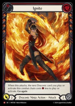 Ignite (Extended Art Rainbow Foil)⁣ - The Hunted⁣ (Majestic)⁣ [058]