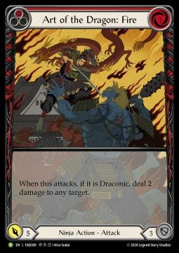 Art of the Dragon: Fire (Extended Art Rainbow Foil)⁣ - FAB Promos⁣ (Promo)⁣ [309]