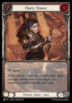 Flurry Stance (Extended Art Rainbow Foil) - FAB Promos (Promo) [FAB-312]