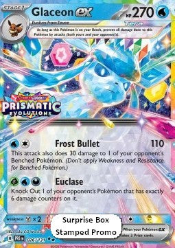 Glaceon ex⁣ - Prismatic Evolutions: Additionals⁣ (Promo)⁣ [026]