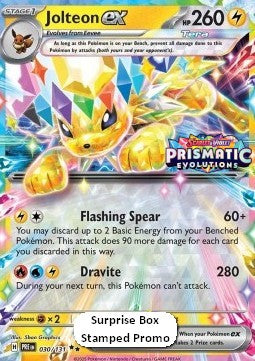 Jolteon ex⁣ - Prismatic Evolutions: Additionals⁣ (Promo)⁣ [030]