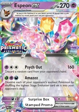 Espeon ex⁣ - Prismatic Evolutions: Additionals⁣ (Promo)⁣ [034]