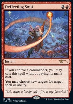Deflecting Swat⁣ - Secret Lair Drop Series: Winter Superdrop 2025⁣ (Rare)⁣ [1552]