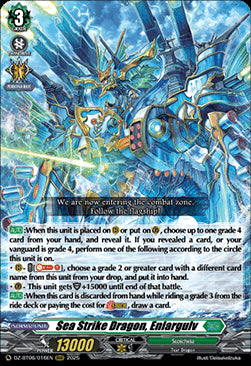 Sea Strike Dragon, Enlargulv [D-Format] (V.1 - Triple Rare)⁣ - Generation Dragenesis⁣ (Triple Rare)⁣ [016]