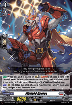 Wolfuld Genius [D-Format] (V.1 - Double Rare)⁣ - Generation Dragenesis⁣ (Double Rare)⁣ [032]