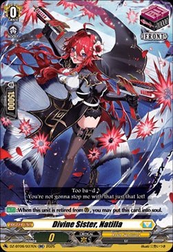 Divine Sister, Natilla [D-Format] (V.1 - Double Rare)⁣ - Generation Dragenesis⁣ (Double Rare)⁣ [037]