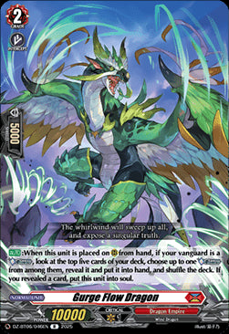 Gurge Flow Dragon [D-Format] (V.1 - Rare)⁣ - Generation Dragenesis⁣ (Rare)⁣ [046]