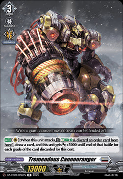 Tremendous Cannonranger [D-Format] (V.1 - Rare)⁣ - Generation Dragenesis⁣ (Rare)⁣ [56]