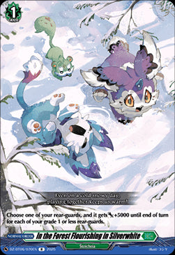 In the Forest Flourishing in Silverwhite [D-Format] (V.1 - Rare)⁣ - Generation Dragenesis⁣ (Rare)⁣ [70]