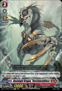 Onslaught Dragon, Therizinoruthless [D-Format]⁣ - Generation Dragenesis⁣ (Common)⁣ [71]