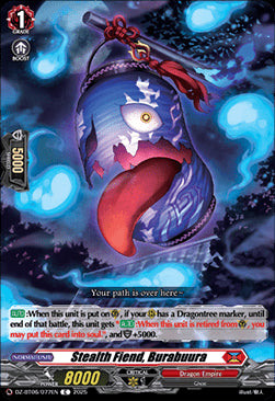 Stealth Fiend, Burabuura [D-Format]⁣ - Generation Dragenesis⁣ (Common)⁣ [77]